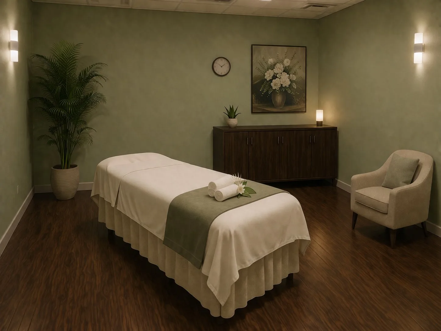 Spa interior soft lighting Yes SPA